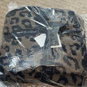 Barefoot Dreams In The Wild Leopard Throw Blanket